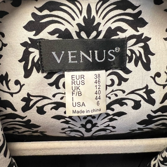 Venus Black and White Women's Jacket - Picture 2 of 3
